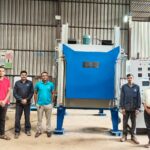 SR Thermal Solution team with a completed pit type tempering furnace in Pune